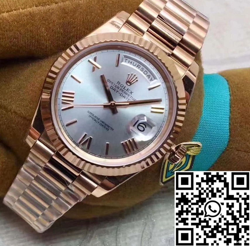 Gold 1026 Sundust Rose 40 Dial Comfortable 228235 EW 40MM Rolex Day-Date Factory 0723